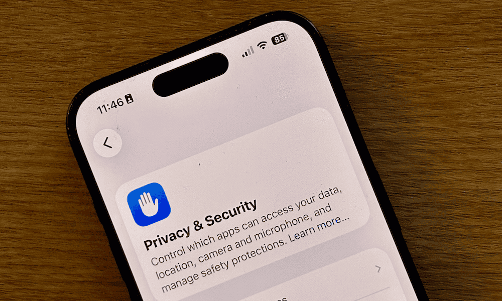 Those 5 iPhone privateness settings are value converting as of late the privacy security settings on an iphone.png