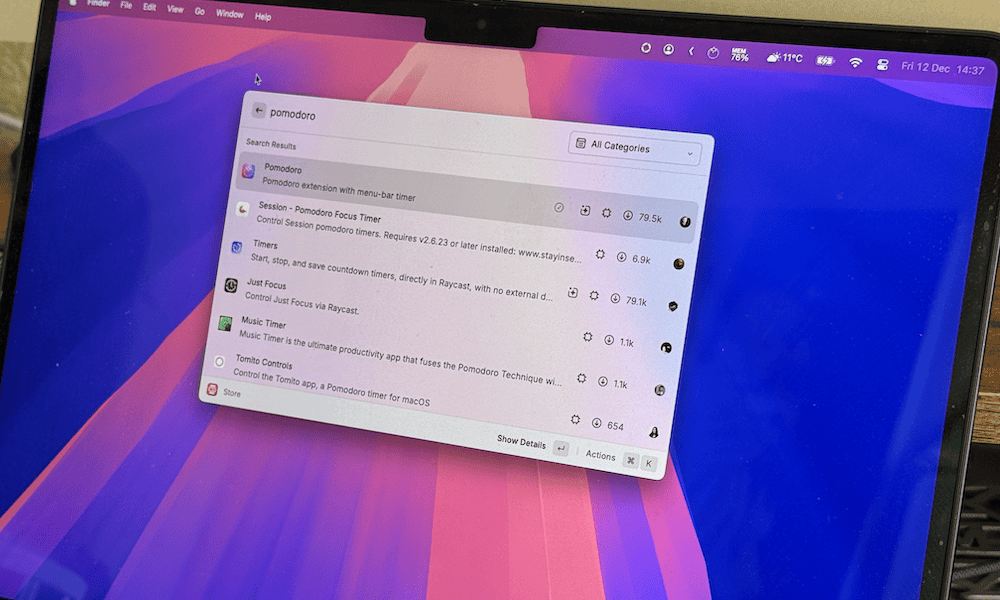 the raycast store displayed on a macbook air.png