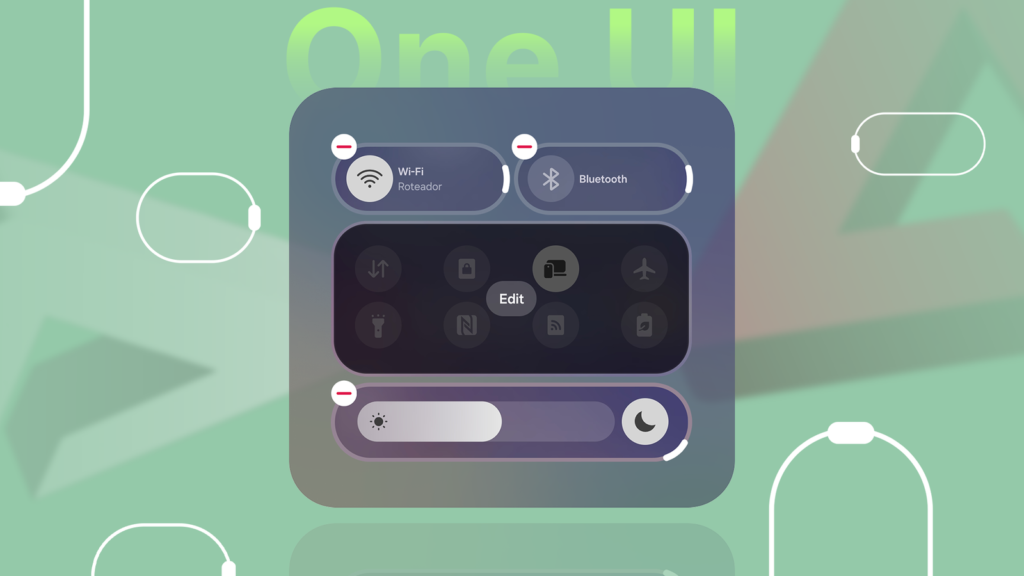 a samsung one ui quick settings panel in edit mode showing customizable control tiles.png