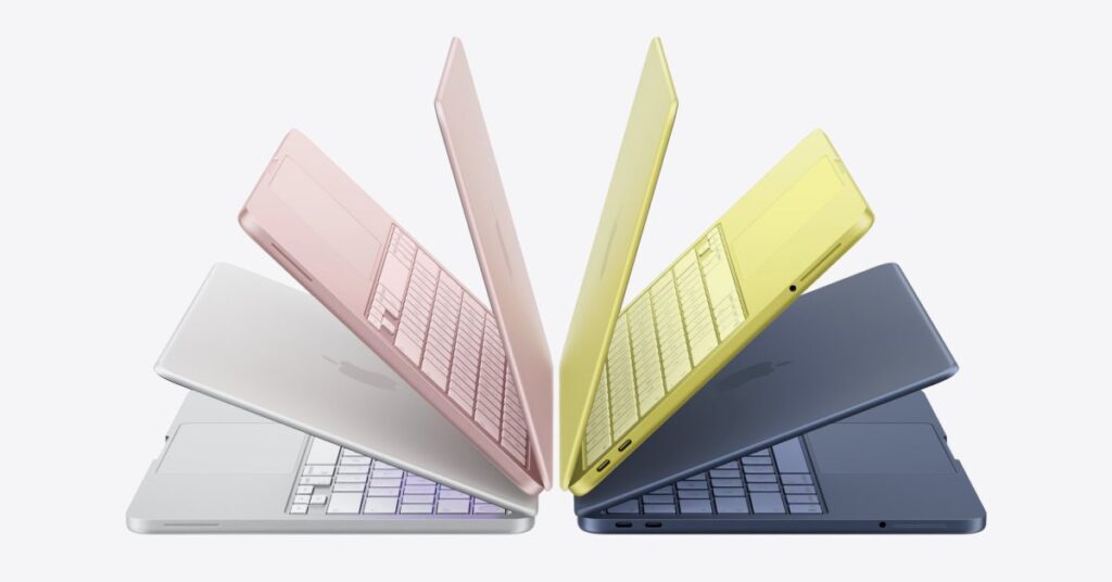 MacBook Neo sells out for April as call for for Apple's $599 computer outpaces provide apple macbook neo colors.jpg