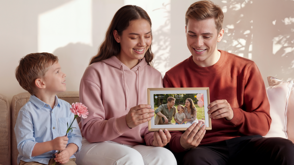 fmaily holding a arzopa d14 photo frame.png