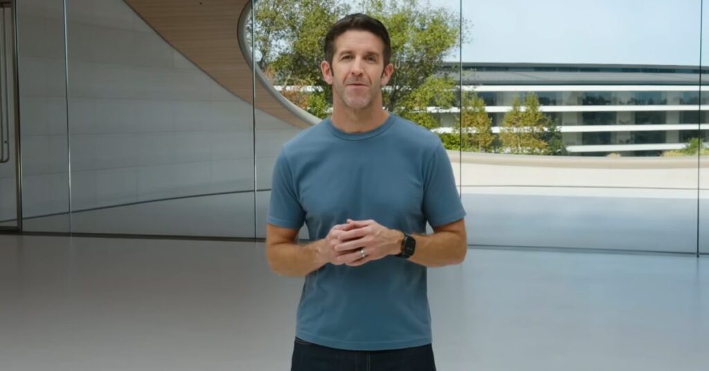 File: John Ternus to be 'decisive' chief, 'reinvent' product lineup as Apple CEO john ternus apple park.jpeg