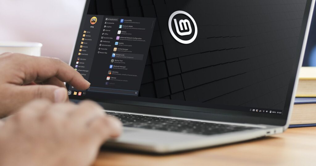 linux mint 22.3 on a laptop.jpg