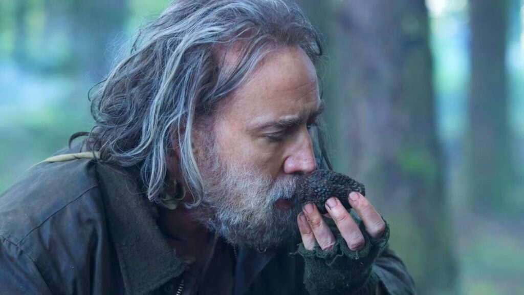 nicolas cage smelling a truffle in the movie pig.jpg