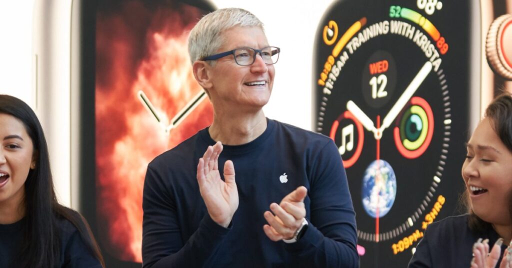 Record stocks new main points from Tim Cook dinner’s the city corridor, together with profession highs and missteps tim cook apple watch.jpg