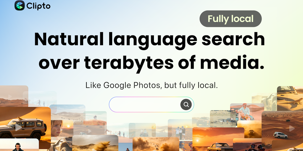 Clipto: Totally native, herbal language seek over terabytes of media 5fadfc17 c301 4efd 98fe 33db9b34bd7f.png