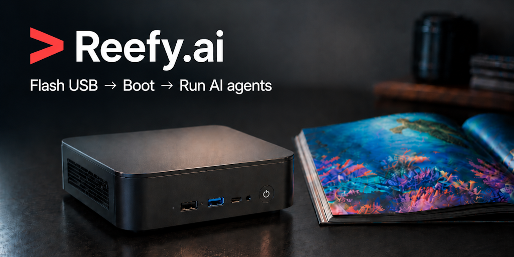 Reefy | Flip any PC into a non-public AI system 62acc5fa daa8 4b4a b322 65d2900b1c56.png