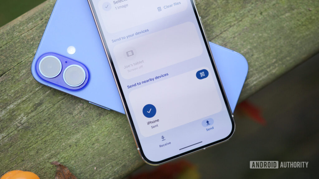 google starts rolling out qr code quick share transfers between.jpg