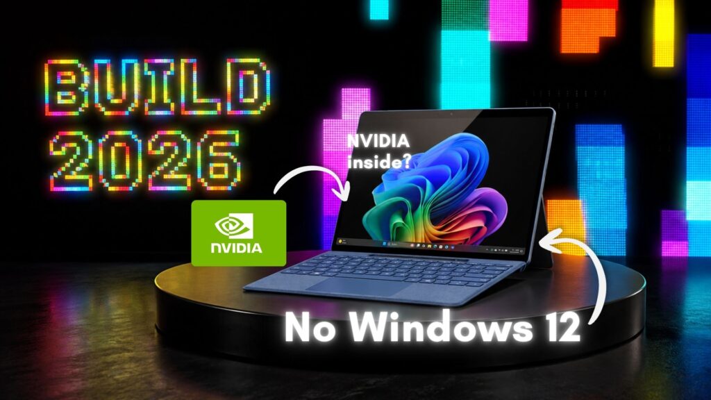 Microsoft clarifies it isn't launching Home windows 12, because it teases a large announcement microsoft skips windows 12 to prepare for custom laptops running the nvidia n1x processor.jpg