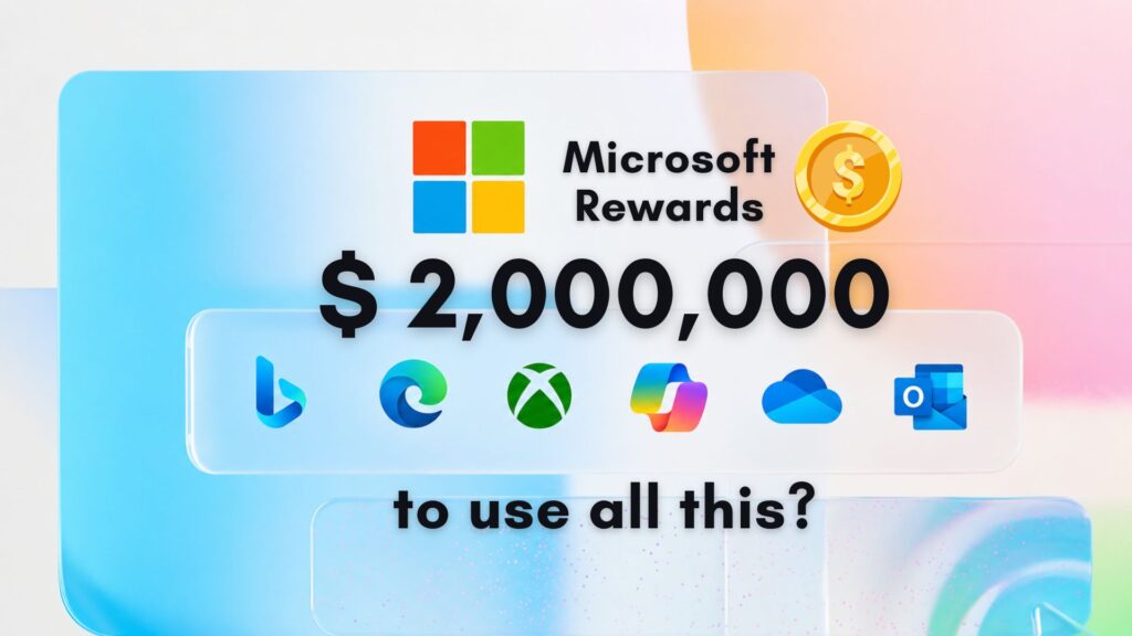 Microsoft is gifting away $1 million to Bing customers, and that claims the whole thing about Google's monopoly microsofts 1 million usd sweepstakes rewards is still live and ending soon.jpg