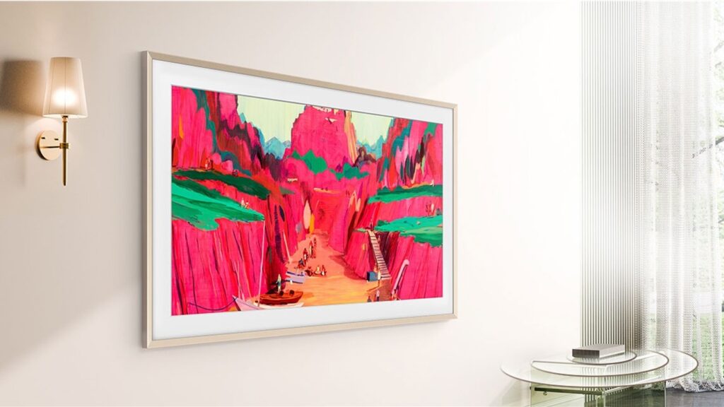 samsungs giant the frame pro tv is 1500 off until.jpg