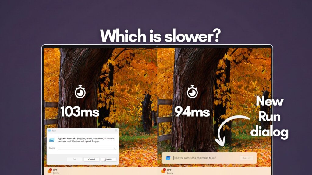 the modern run dialog is getting backlash despite being faster.jpg