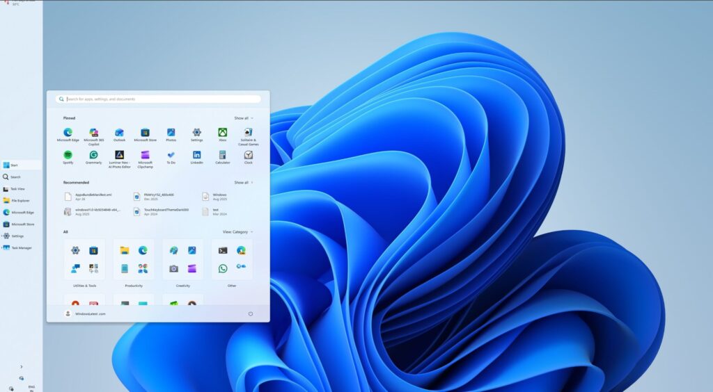 Microsoft admits customization is in Home windows' DNA, guarantees new Home windows 11 controls windows 11 start menu vertical layout scaled.jpg