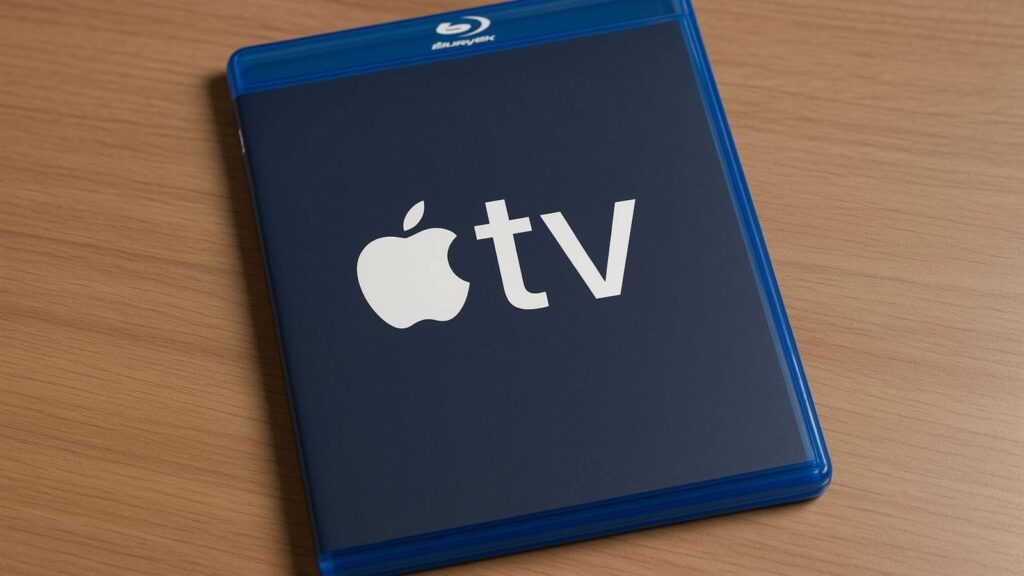 You are looking ahead to a Blu-ray unencumber that can by no means come—2026 is the structure's legitimate downfall a blu ray case with the apple tv logo on its cover.jpg