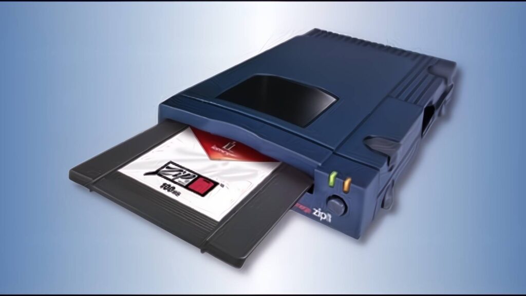 an iomega zip drive on a dynamic blue background.jpg