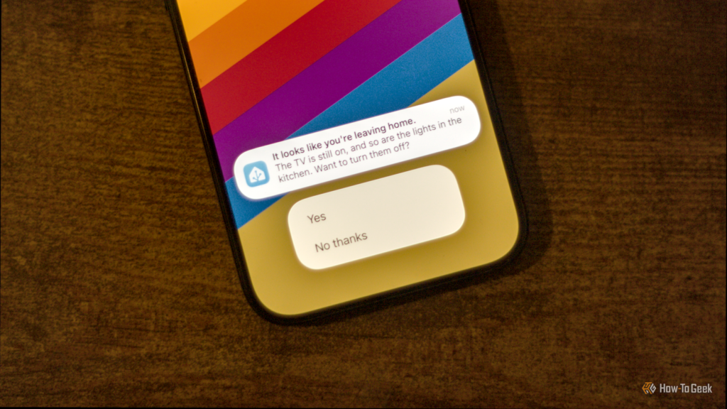 Your telephone's location is a great house superpower—listed below are 7 automations to arrange now an iphone displaying a home assistant notification providing information about devices that are stil.png