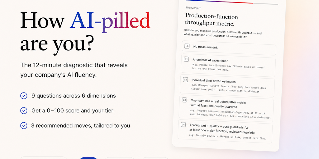 Curious how AI-fluent your company is? - How AI-pilled are you? c5c3240b 1c5b 4119 a190 eba3297791cc.png