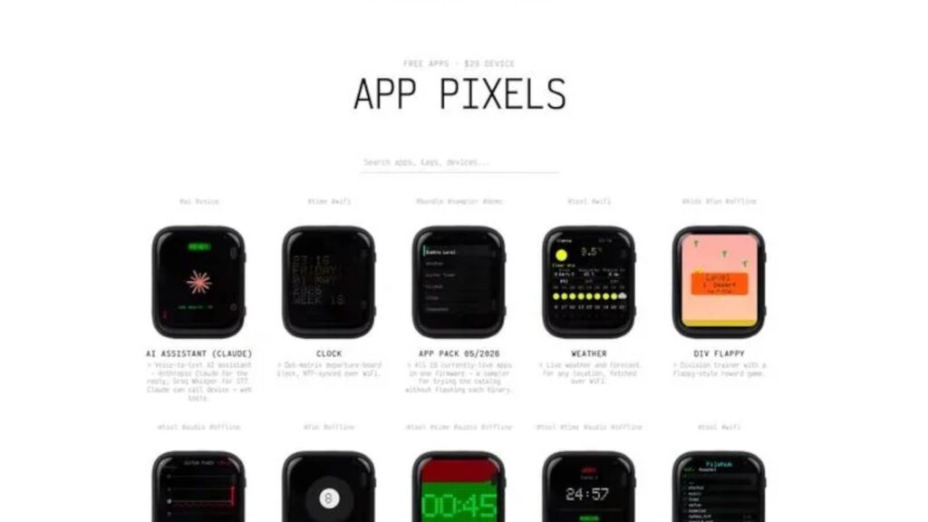Any person created an ESP32 app retailer, and it means that you can flash apps directly out of your browser esp32 app store featured.jpg