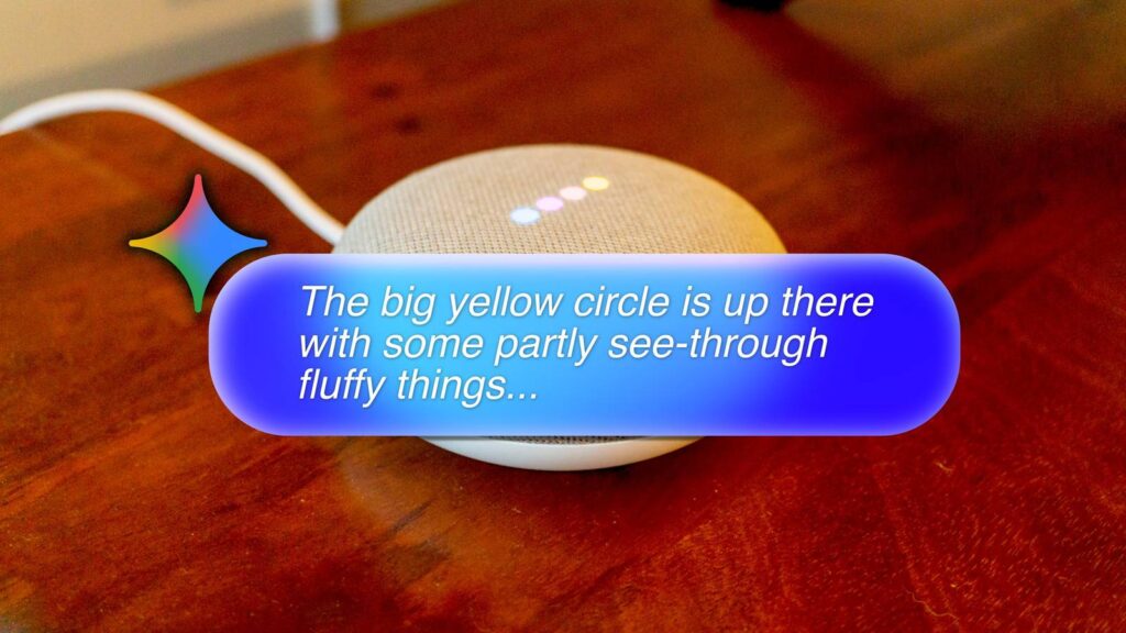 I am getting far more out of Gemini via asking it to speak like a Nineteen Twenties radio announcer gemini silly responses smart speaker.jpg