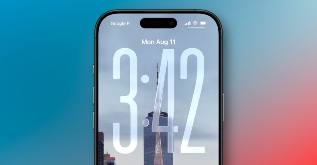iOS 26 tweaks iPhone At all times On Show in some way it's possible you'll now not like ios 26 clock lock screen b6.jpg