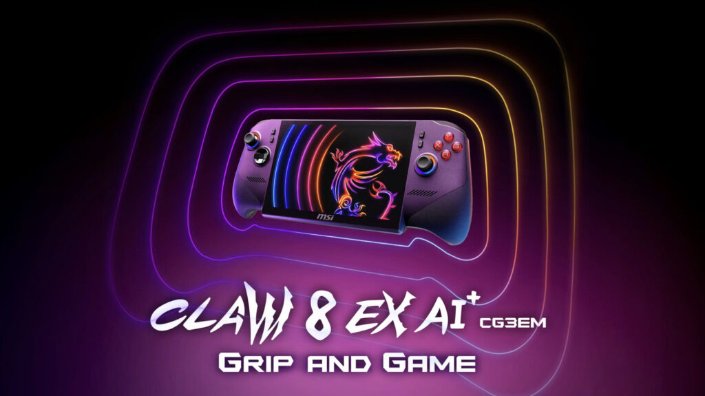 MSI's Claw 8 EX AI+ Hand-held Comes Out On June 23 l intro 1780258298.jpg