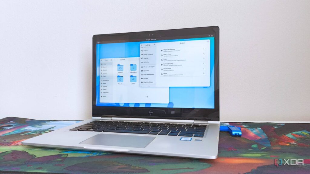 linux distros for old laptops gnome example.jpg