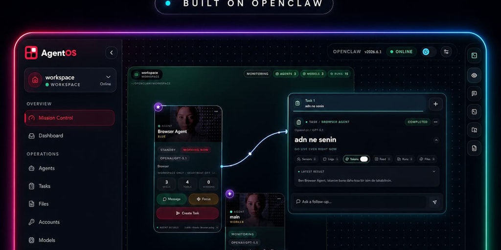 AgentOS: Arrange AI brokers, duties, workspaces from one keep watch over layer 428c9455 3993 409e bc76 dcc9f51e11e1.jpeg