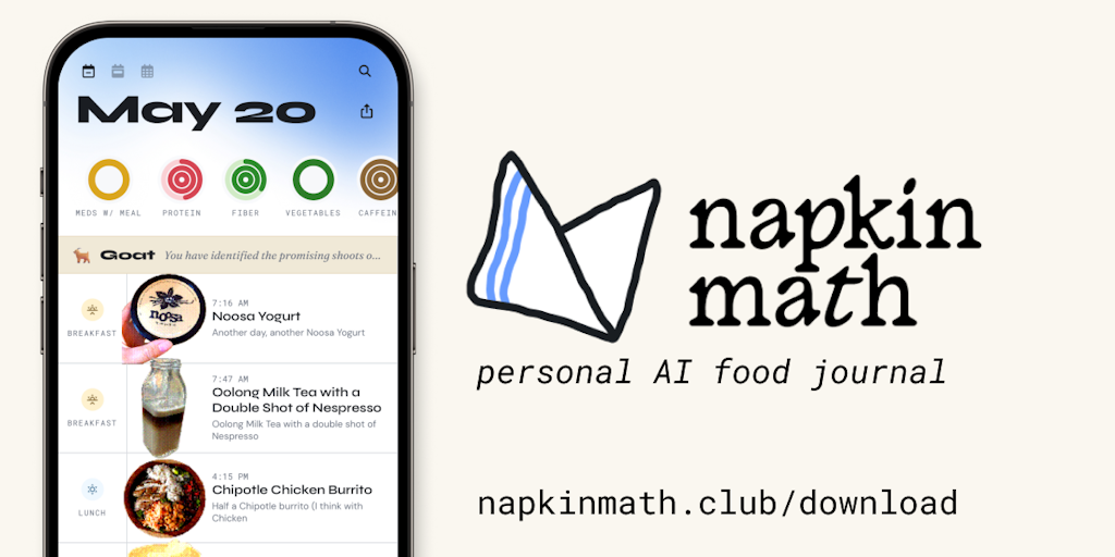 Serviette Math: customized AI meals magazine + vitamin trainer 99f1ba24 c8e5 463b a7ef b9ff2acdcb33.png