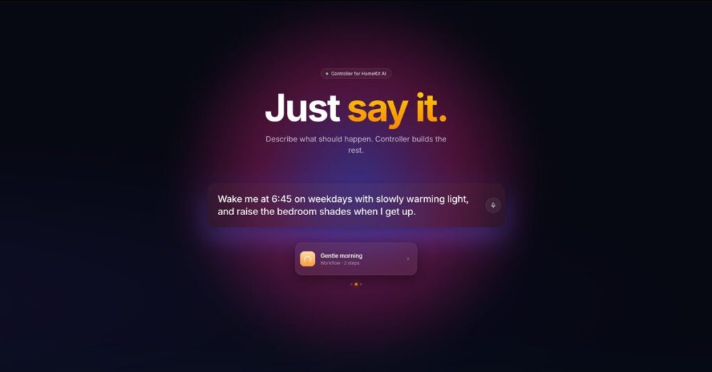 controller for homekit app adds ai feature just say it.jpg