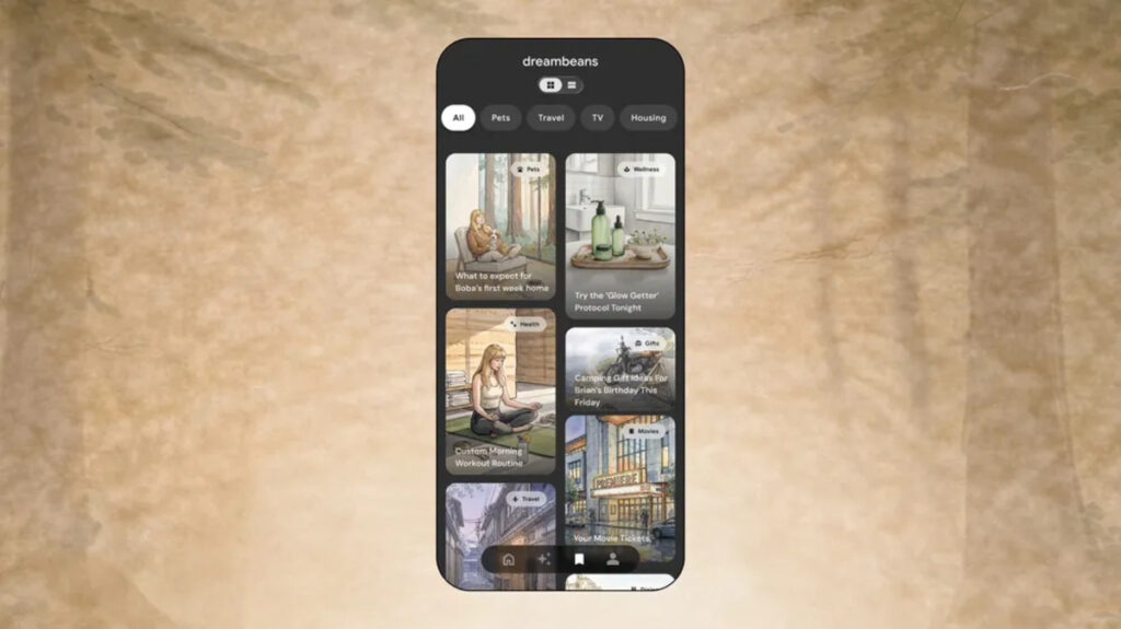 Google’s 'Dreambeans' experiment turns your information into bite-sized personalised tales googles dreambeans experiment turns your data into bite sized personalized stories.jpg