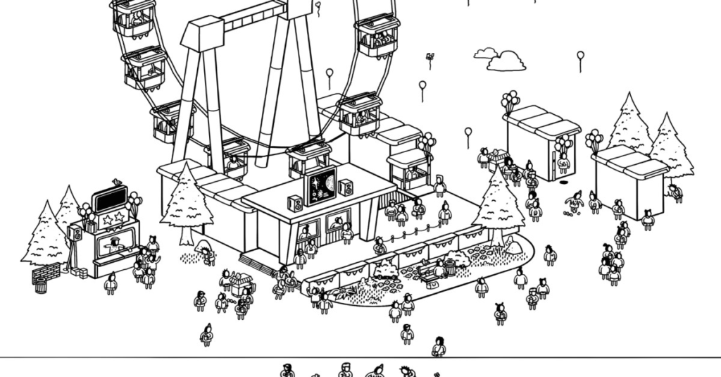 The cutest video games from the Healthy Direct 2026 show off screenshot hf2 ferris wheel.png