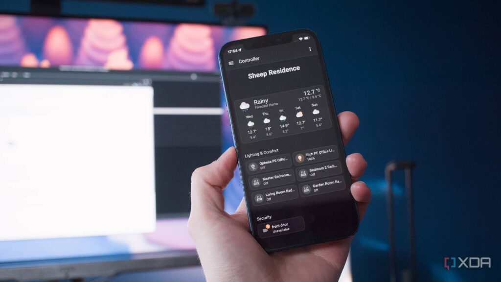 home assistant controller iphone 12 held.jpg
