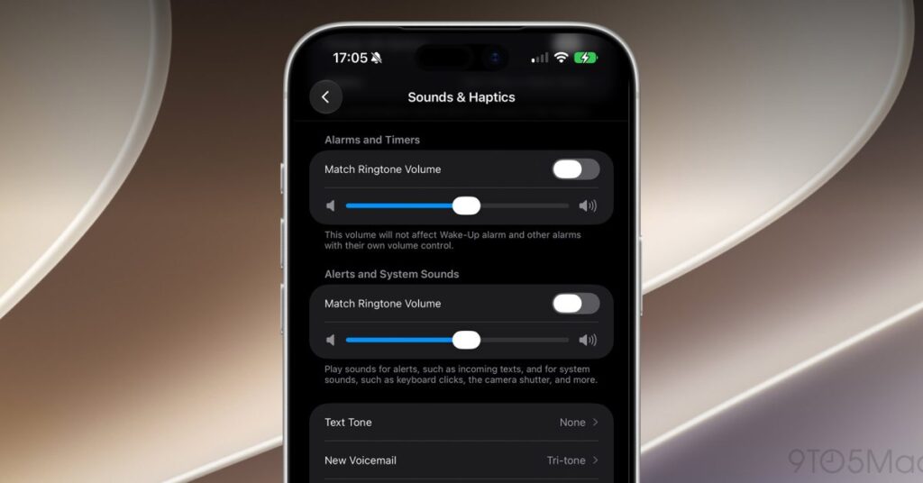 ios27 alarm volume settings.jpg