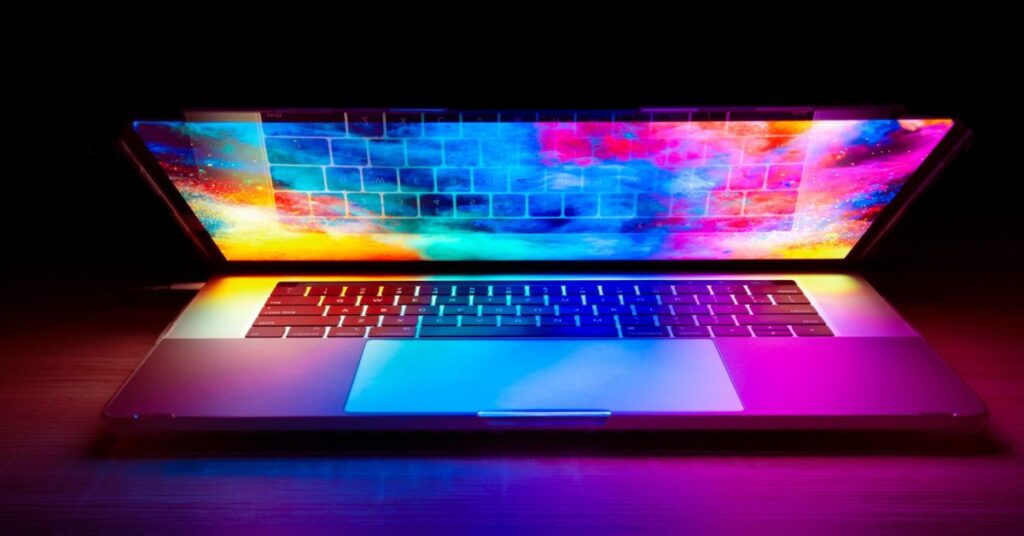 New MacBook Extremely record covers unlock timing, show, extra macbook pro glow colorful.jpg