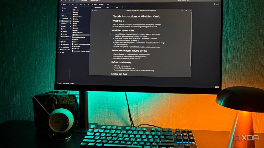 markdown file on desktop pc lamp and clock in view.jpeg