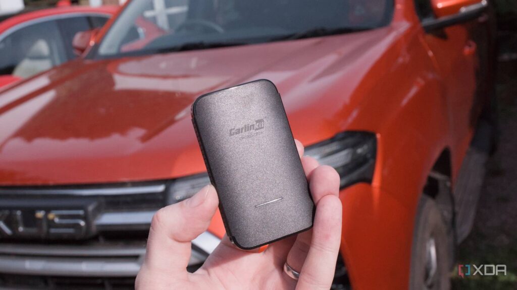 I in the end were given Android Auto in my truck the use of a $50 adapter, and now I will't consider using with out it maxus t90 ev hold carlinkit cp2a pro.jpg