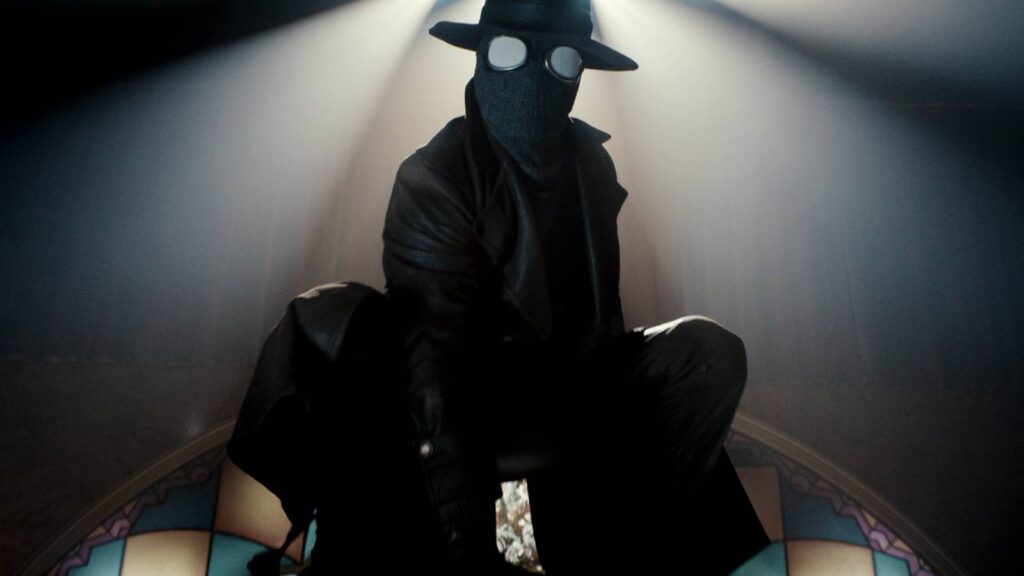 6 entertaining High Video miniseries you'll end on a aircraft trip nicolas cage on his perch in spider noir.jpg