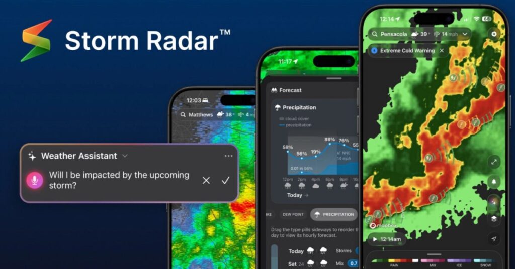 Climate Channel’s Hurricane Radar allows you to construct your individual forecast, now on Apple Watch storm radar.webp.jpeg